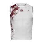camiseta eolo blanco bordeaux 1